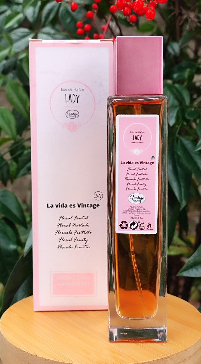Eau de Parfum Lady "La vida es vintage"