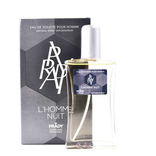 Parfum "L'Homme Nuit" de Prady inspiré de la nuit de l'homme YSL